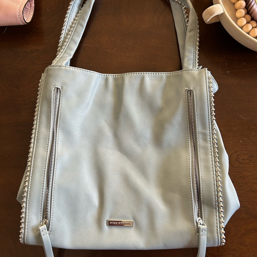 Max Studio Light Blue Women's Bag